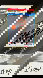 Michael Jordan 1992 USA Hand Signed on Card Autograph