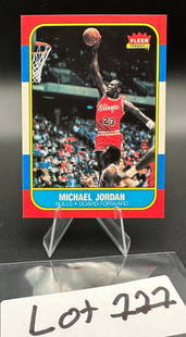 Michael Jordan 1986 Fleer Rookie - Cannot Guarantee Authentic: Item: Michael Jordan 1986 Fleer Rookie - Cannot Guarantee Authentic Please See Description Please look at the pictures carefully to determine what you believe the condition of this collectible is. We