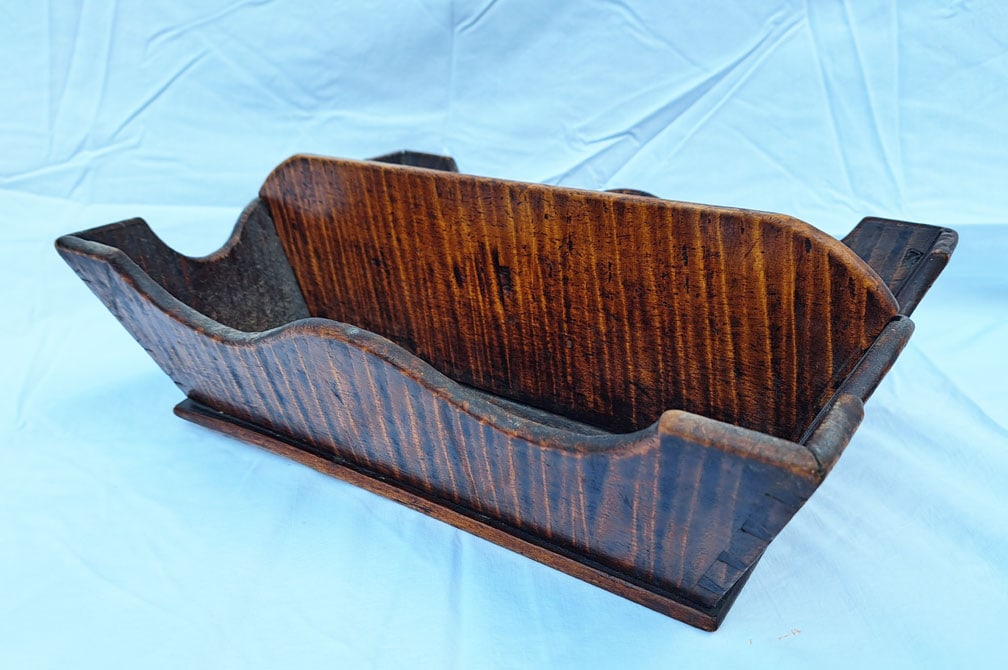 19c Figured Tiger Maple carrier (1 of 6)