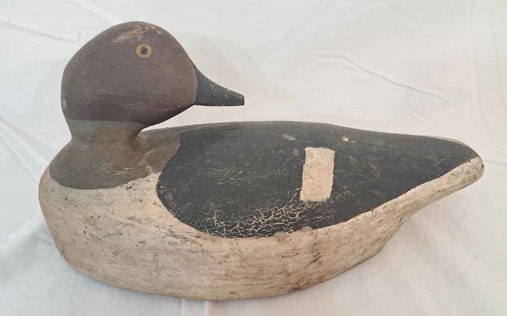 Duck Decoy: 12" x 5 1/2" x 7" 5 1/4" Tall