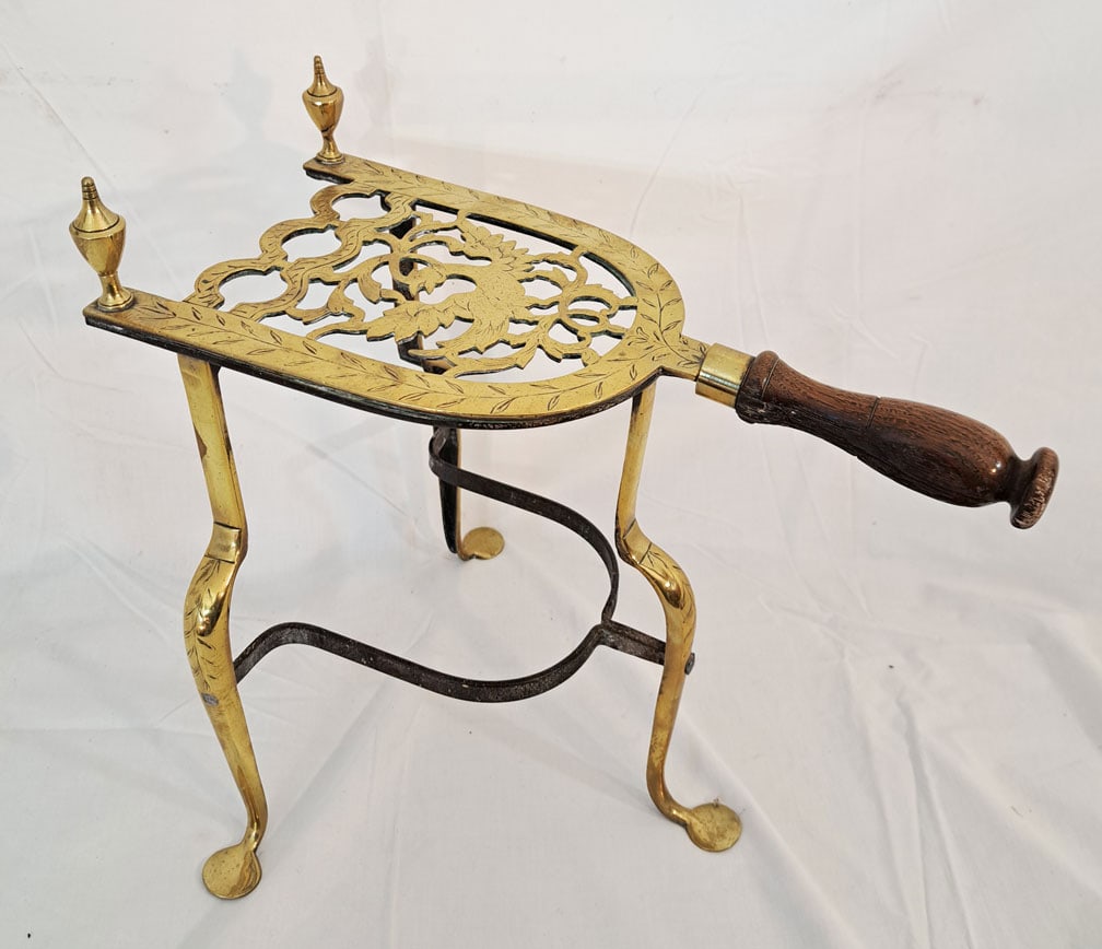 Early Brass and Iron Footman (1 of 6)