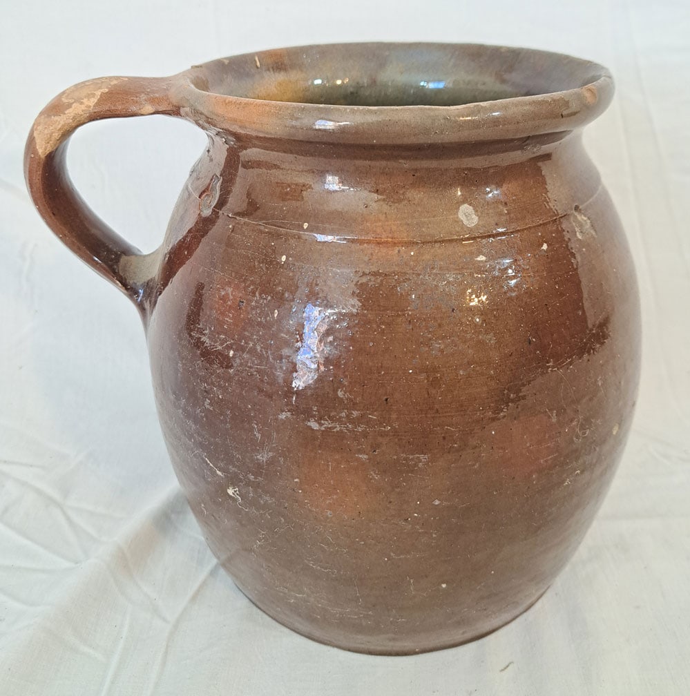 Handled Redware Jug (1 of 6)