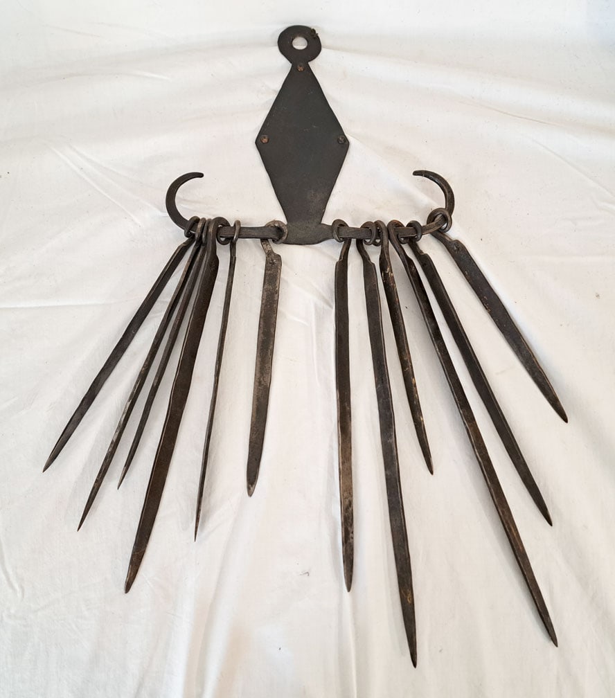 Wrought Iron Skewer Set. (1 of 4)