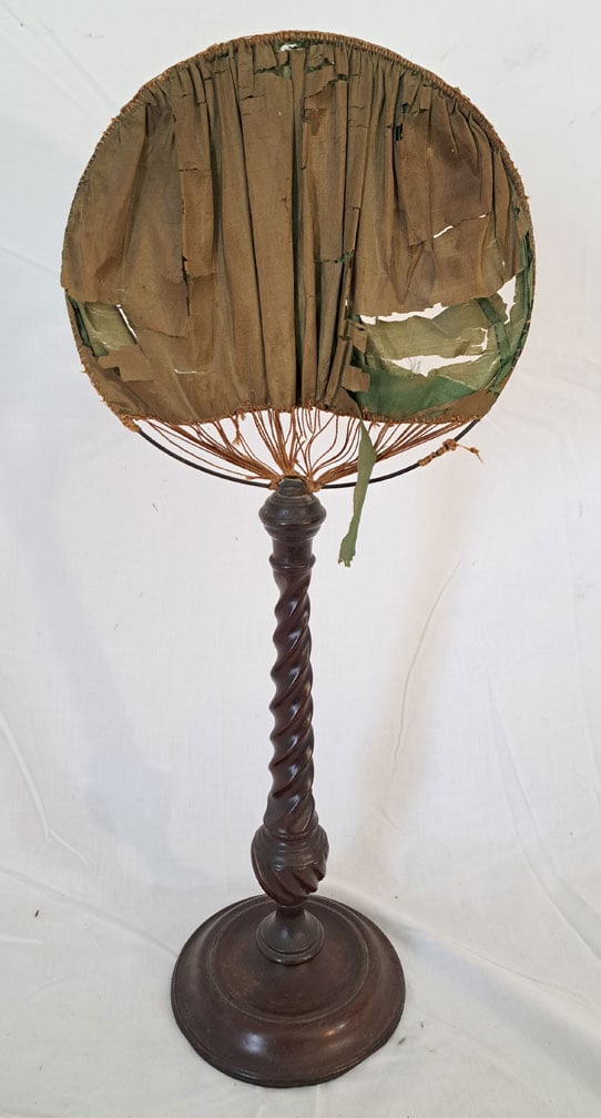 Firescreen.: 20" Tall X 5 1/2" Base.