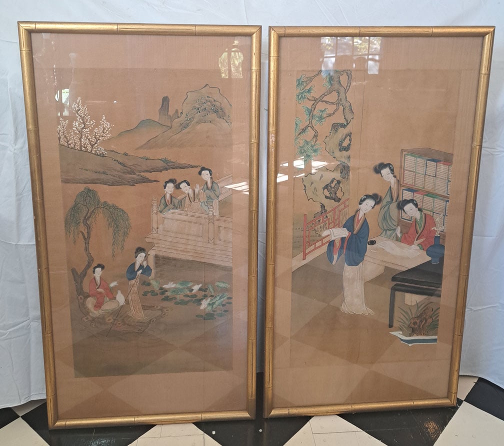Pair of Oriental Prints (1 of 5)