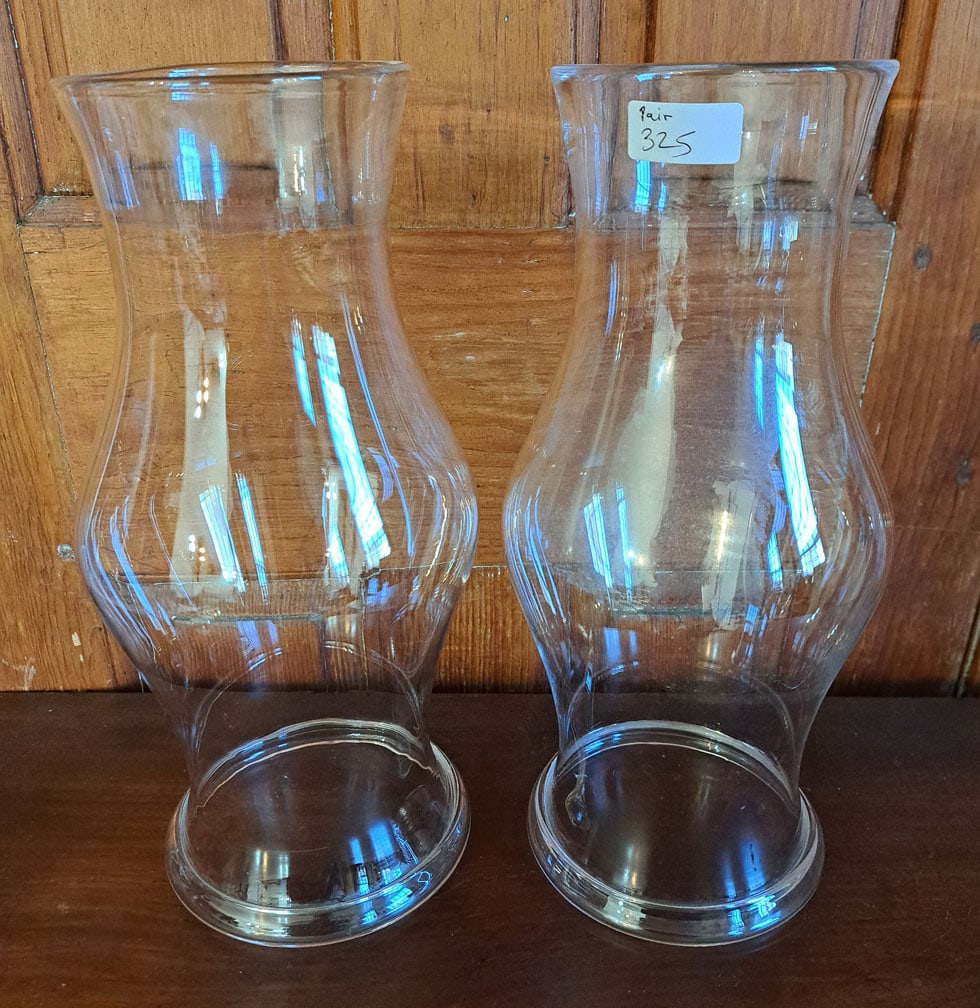 Pair of Hurricane Lamps (1 of 2)