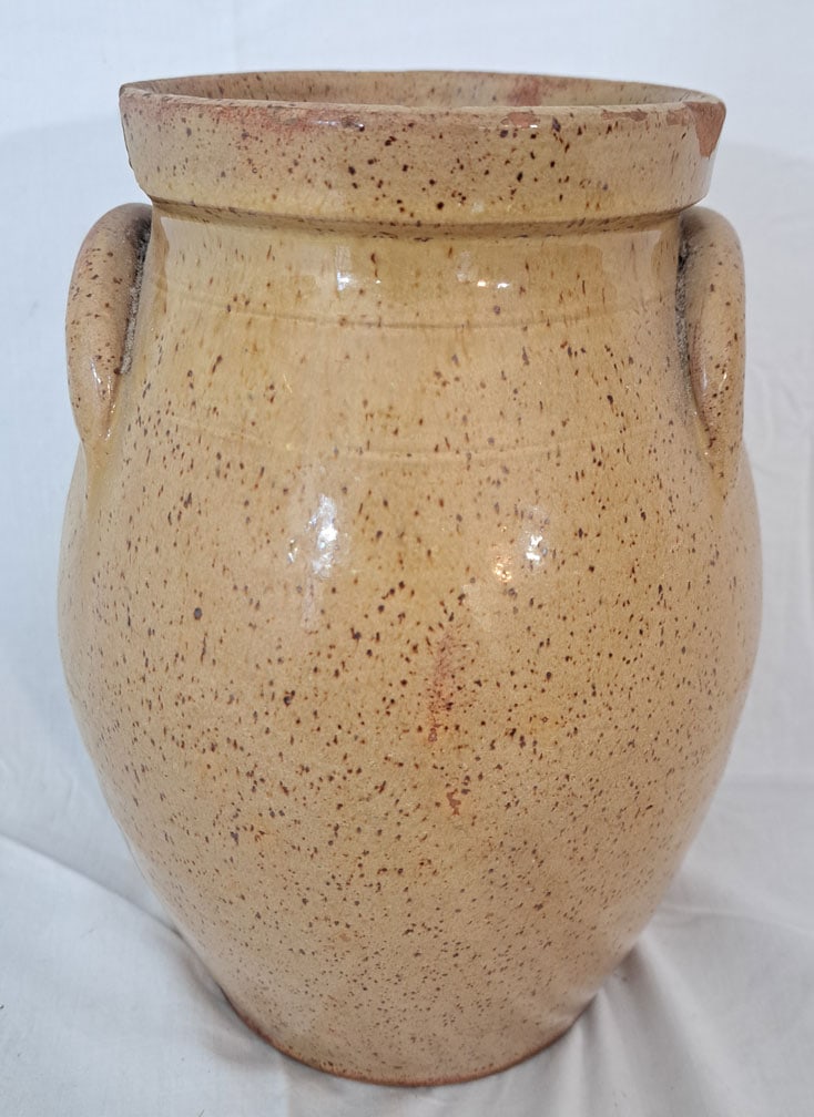 Redware Jar with Handles (1 of 6)