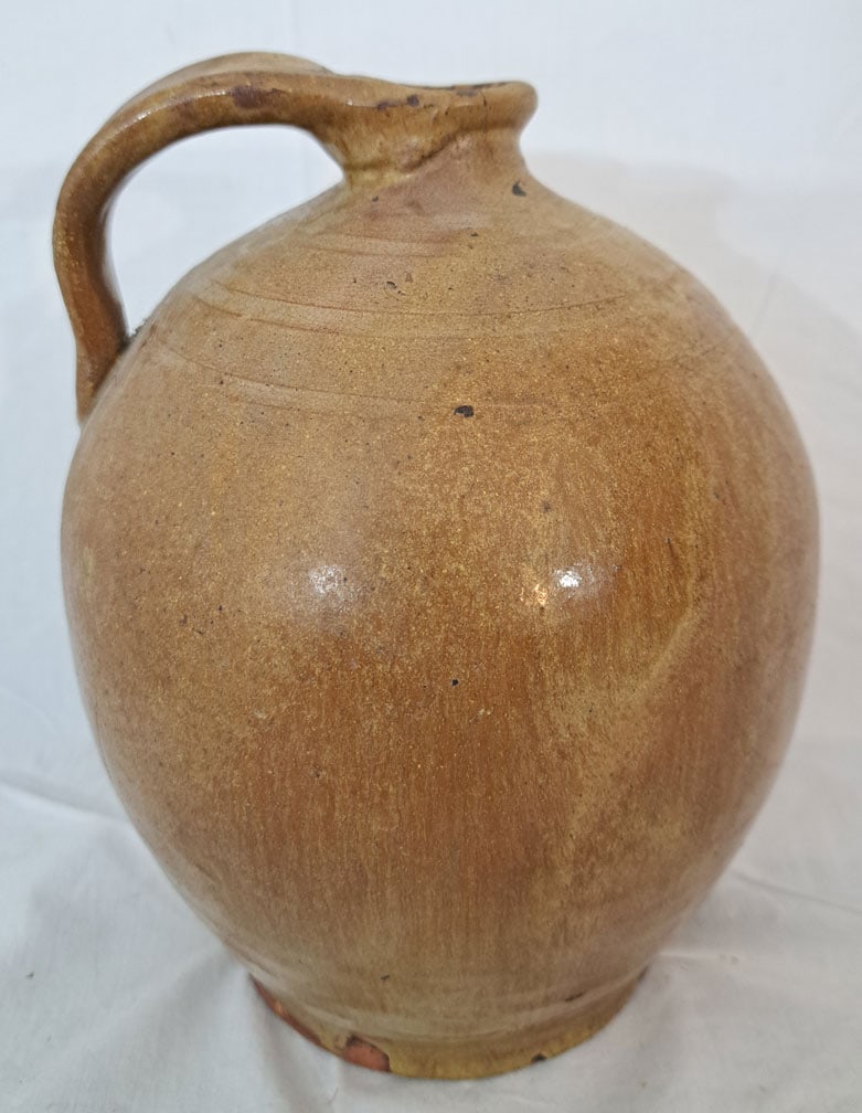 Redware Jug. Probably Maine. (1 of 6)