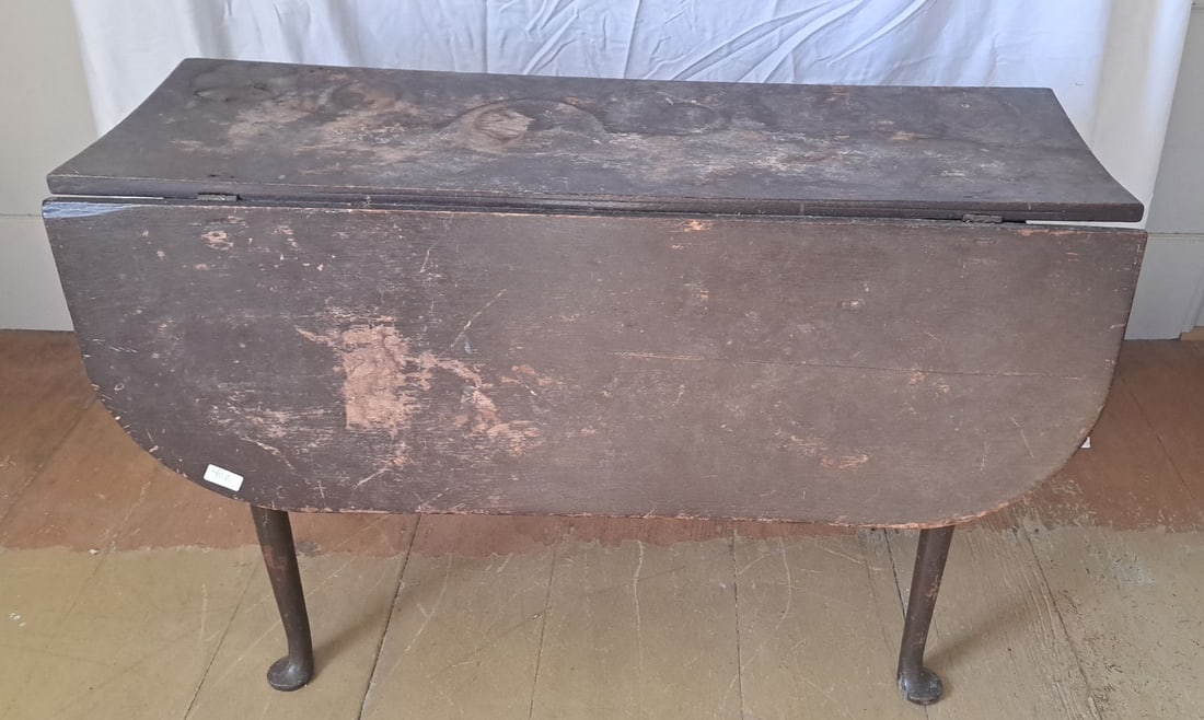 Queen  Anne Gate- Leg Drop Leaf Table. (1 of 8)