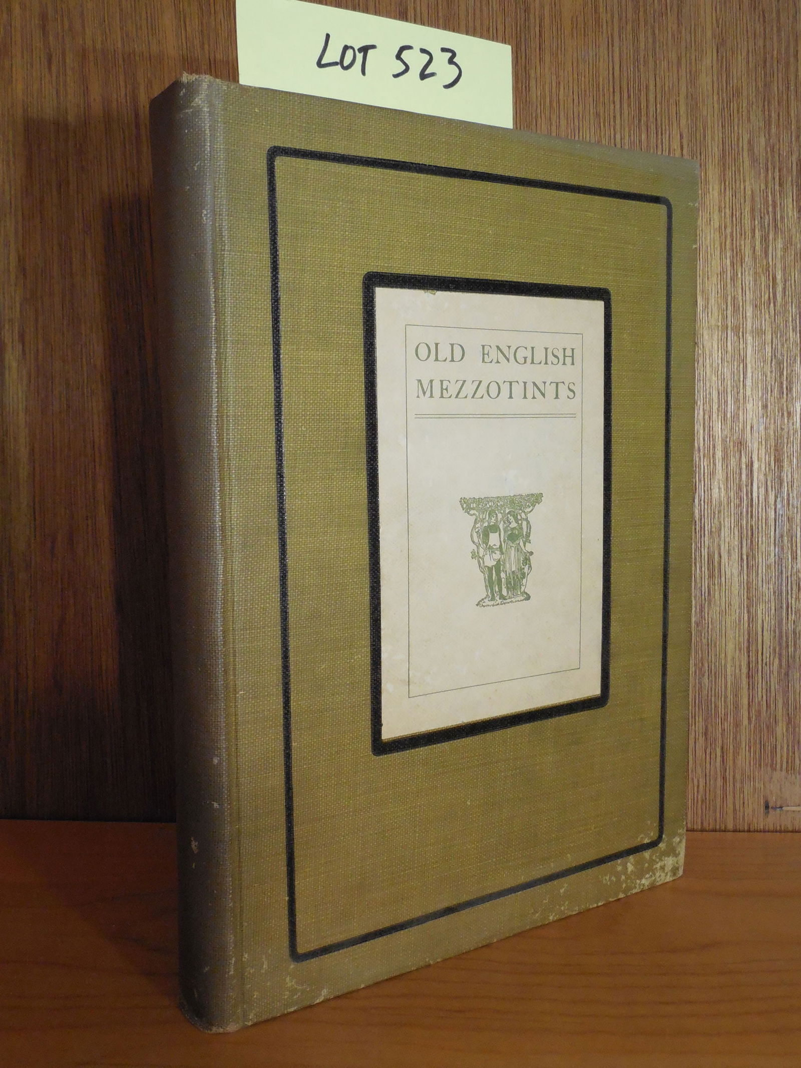 "Old English Mezzotints" Book Lot by Malcolm C. Salaman and Charles Holme (1 of 7)