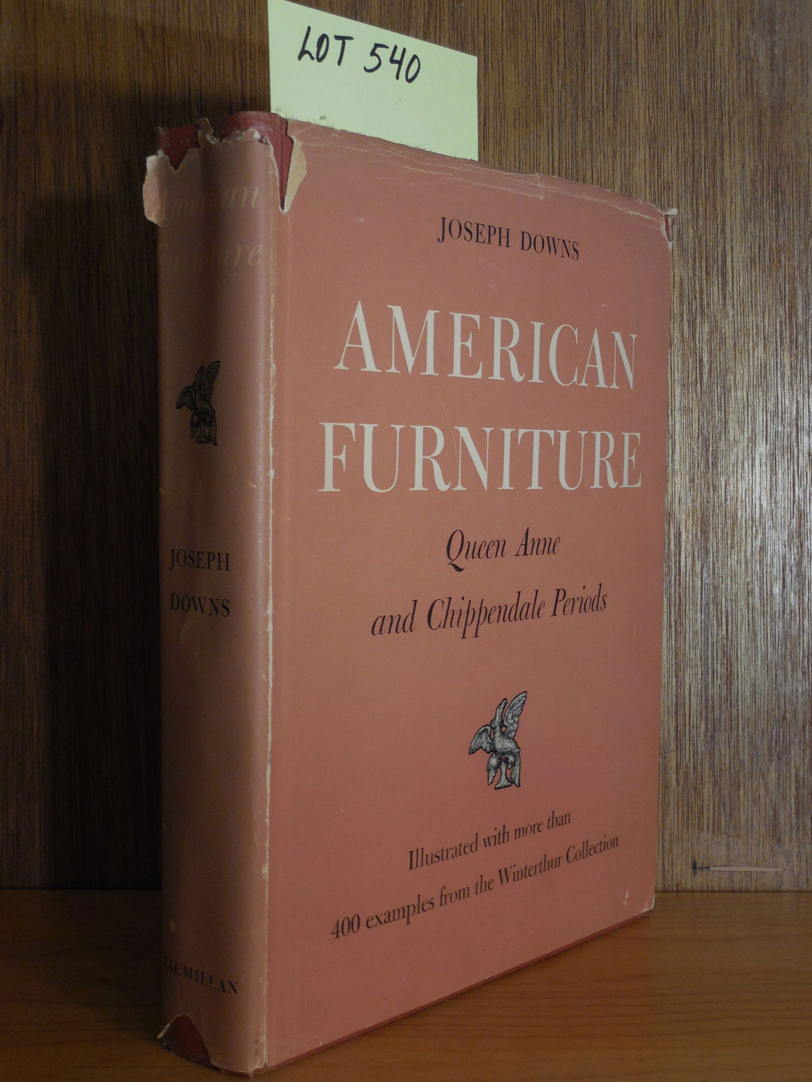 "American Furniture Queen Anne and Chippendale Periods" Book Lot by Joseph Downs (1 of 5)