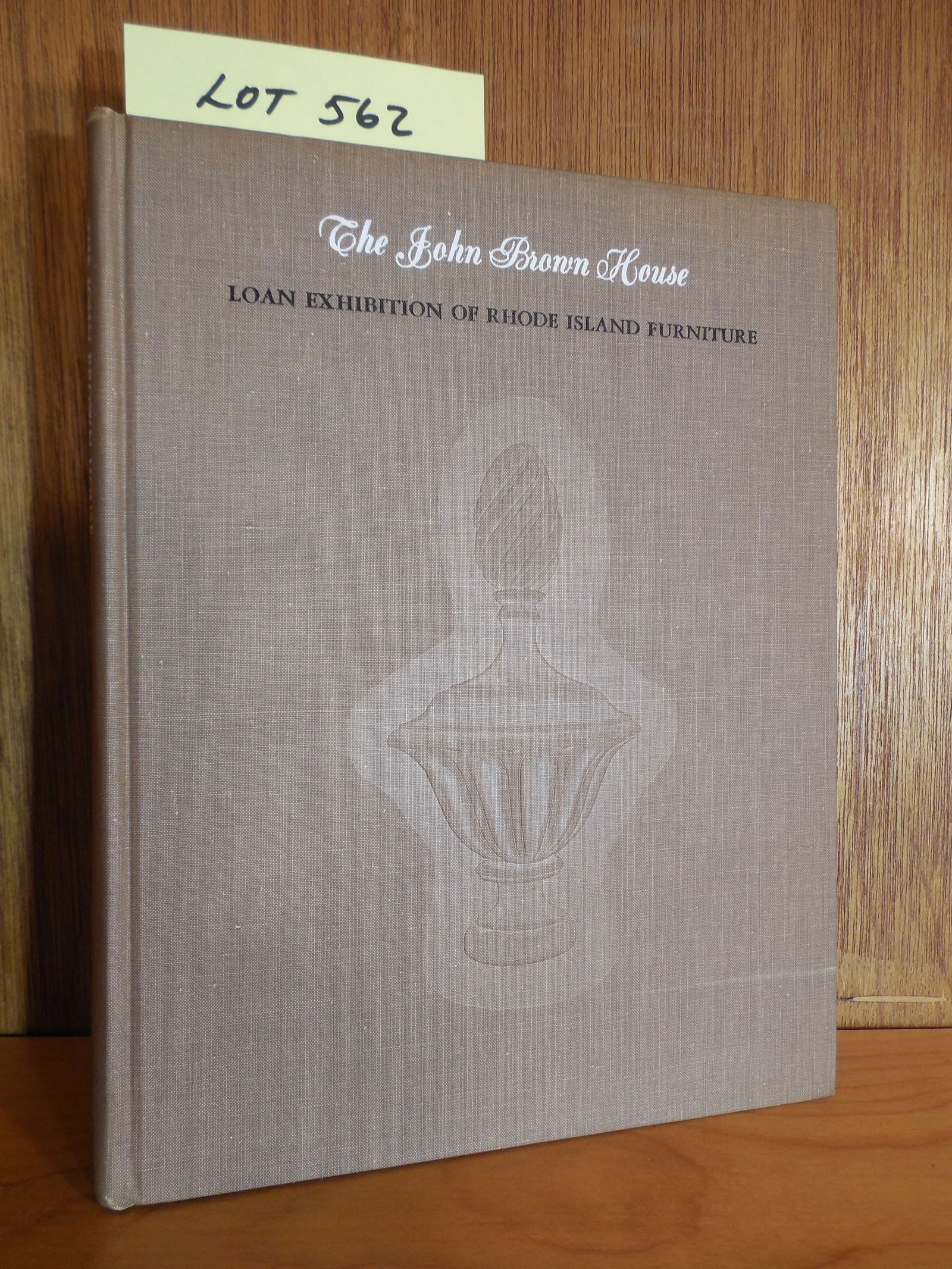 "The John Brown House Loan Exhibition of Rhode Island Furniture" Book Lot (1 of 4)