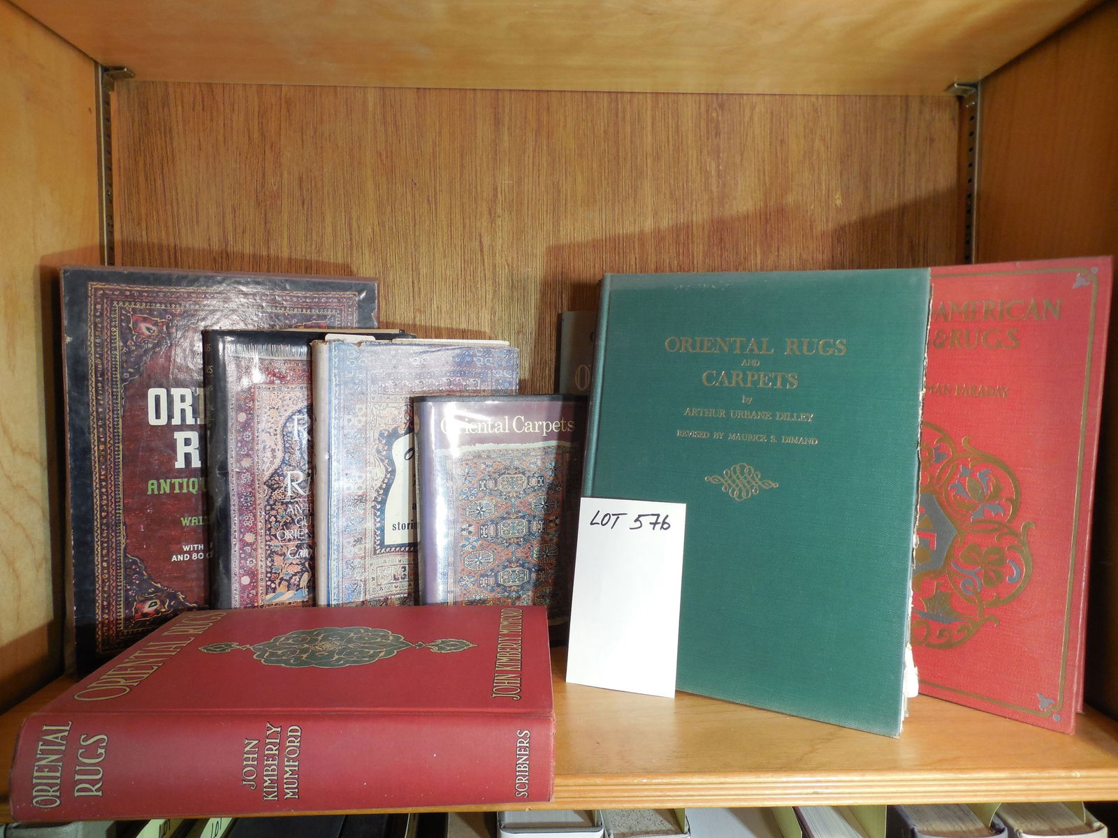 Book Lot on Oriental Rugs/Carpets Subjects 10 Books Total (1 of 7)