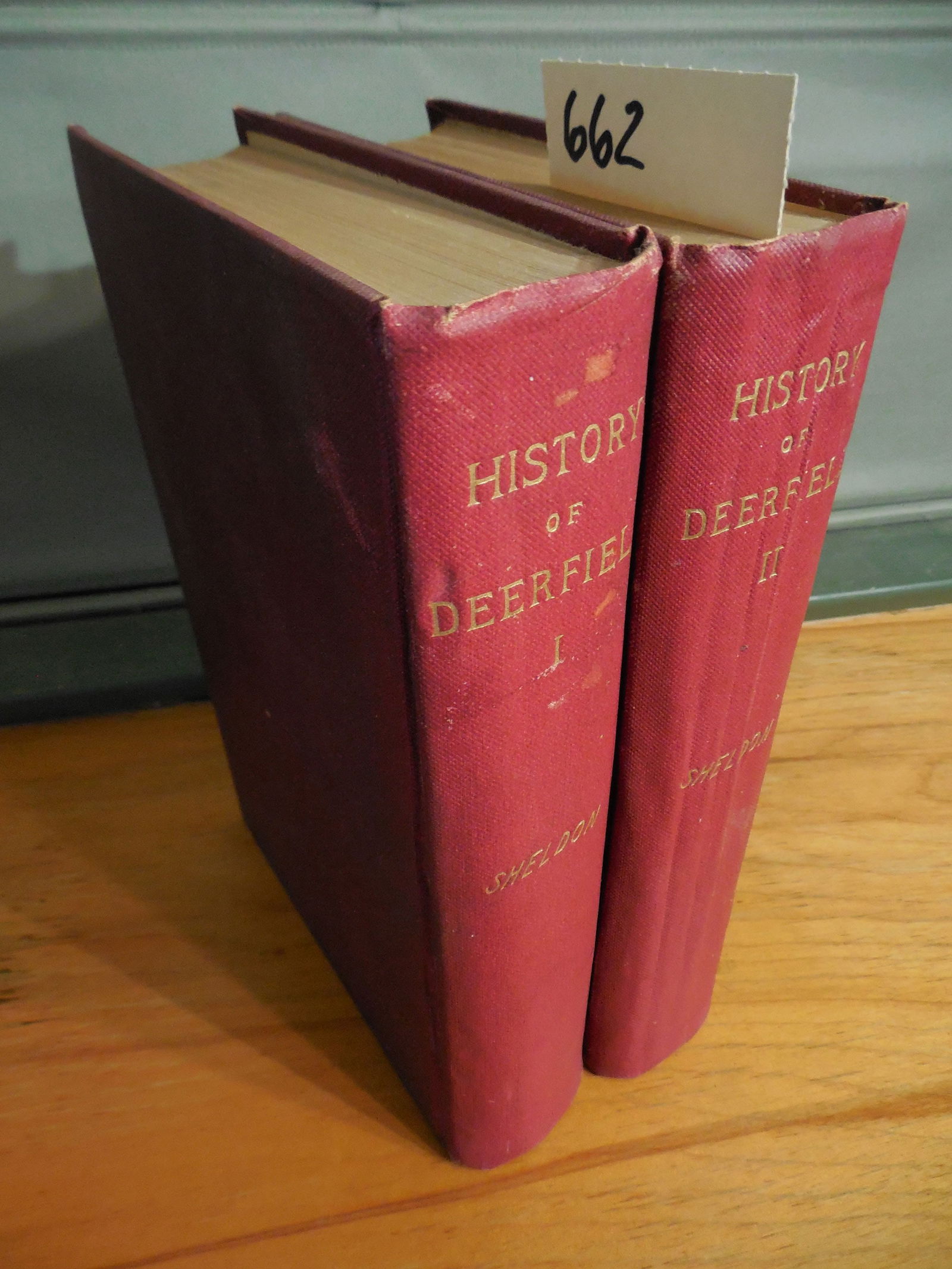 A History of Deerfield, Massachusetts (2 Vol Set) Sheldon, George 1895 (1 of 9)