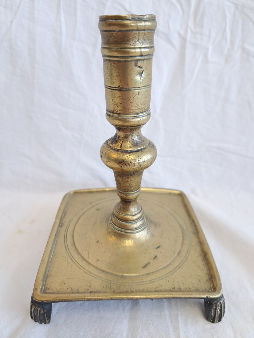 17th Century Brass Candlestick (1 of 8)