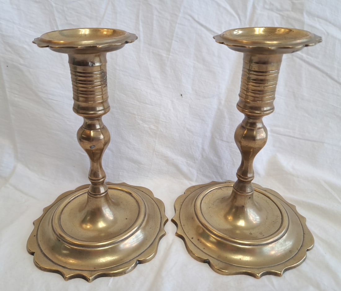 Pair of Early Candlesticks (1 of 7)