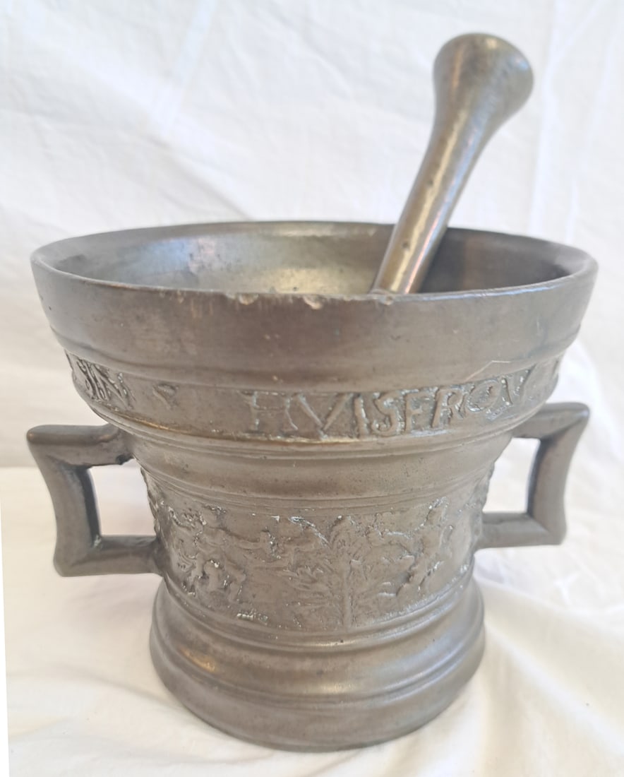 Early Bronze Mortar & Pestle. (1 of 7)