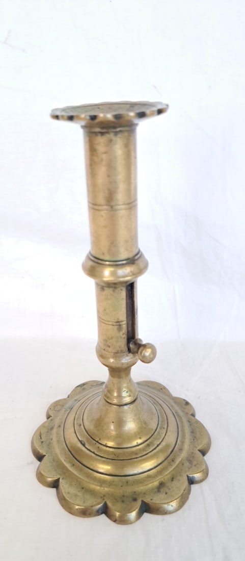 19th Century English Push- Up Candlestick (1 of 8)