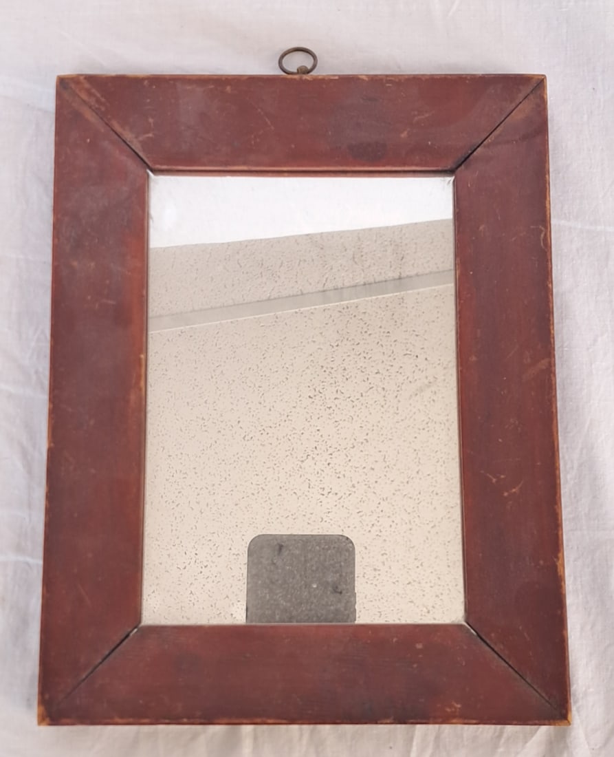 Early Painted Frame with Mirror (1 of 3)