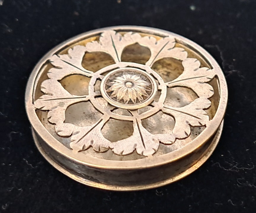 c. 1800 Silver Vinaigrette- Hallmarked (1 of 4)