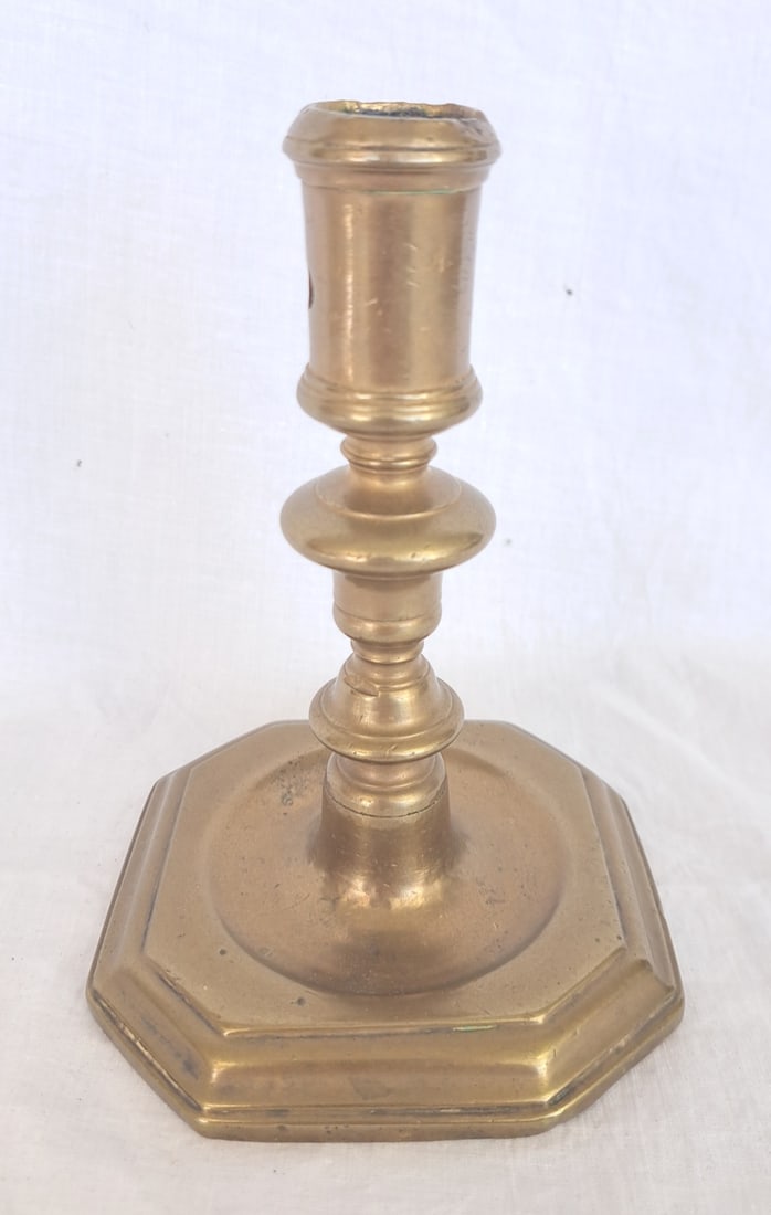 17th Century Brass Candlestick (1 of 6)