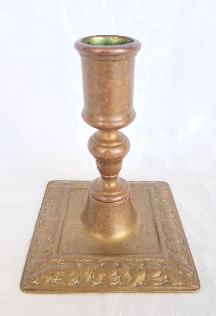 Late 17th Century Brass Candlestick (1 of 6)