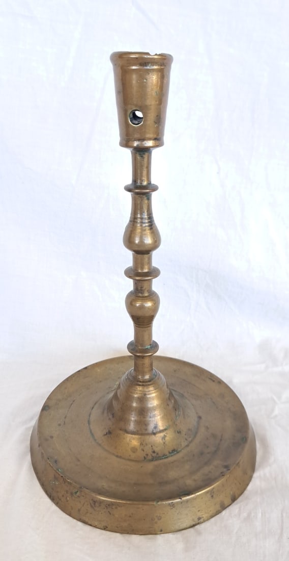16th Century German Brass Candlestick (1 of 6)