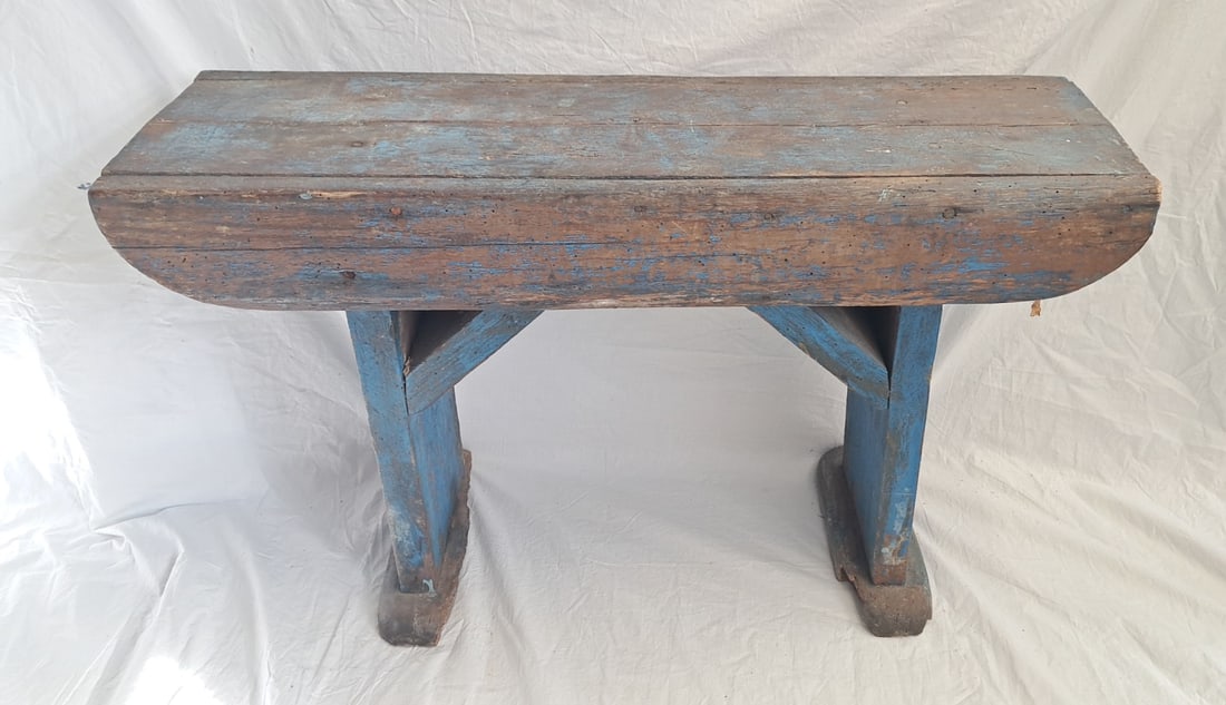 Early Blue Bench (1 of 7)