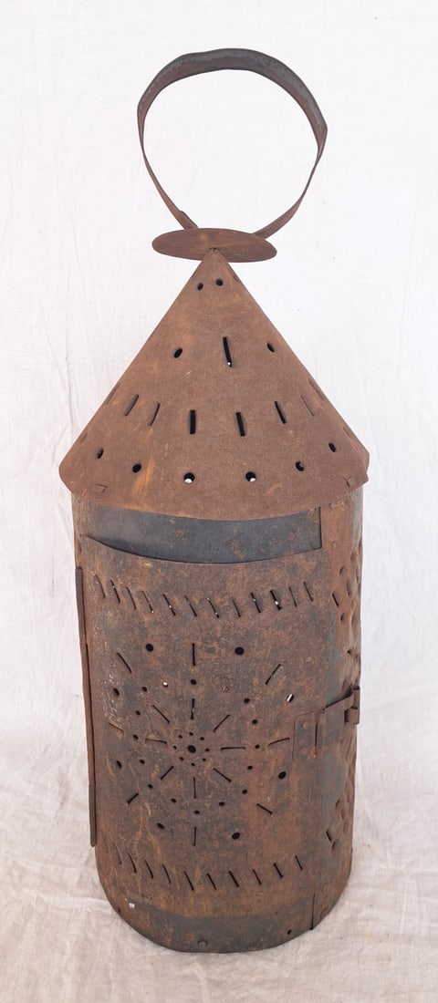 Pierced Tin Lantern (1 of 6)