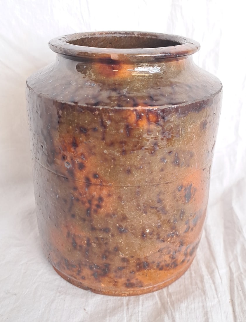 Small Early Redware Jar from Pennsylvania (1 of 6)