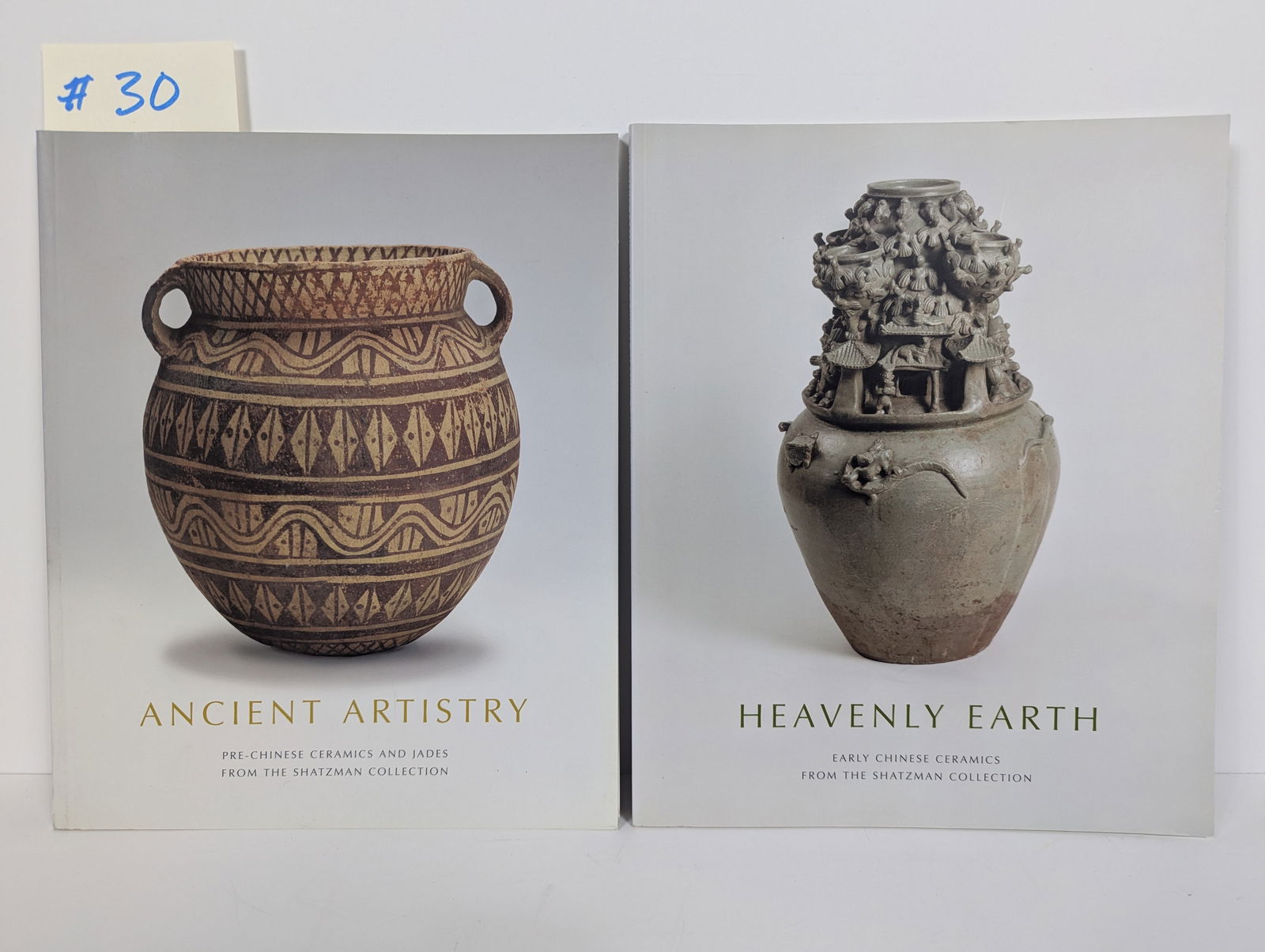 Lot of Two Books- Shatzman Collection, Chinese Ceramics – Ancient Artistry & Heavenly Earth (1 of 20)