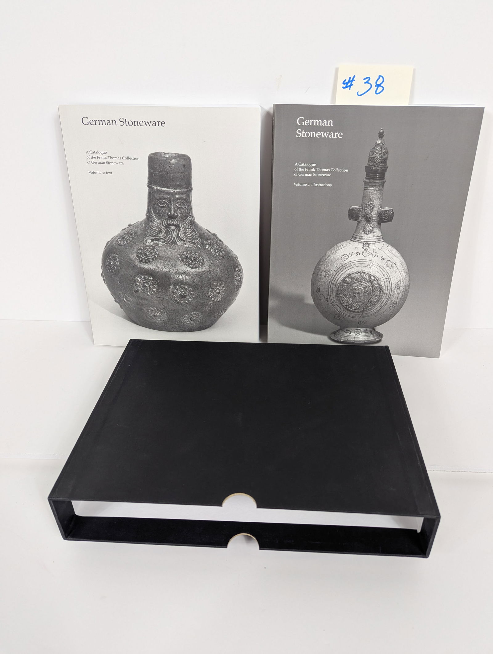 2 Volume Set- German Stoneware, A Catalogue of the Frank Thomas Collection of German Stoneware: Copyright 2001 by Margaret Thomas Limited Edition of 600 copies