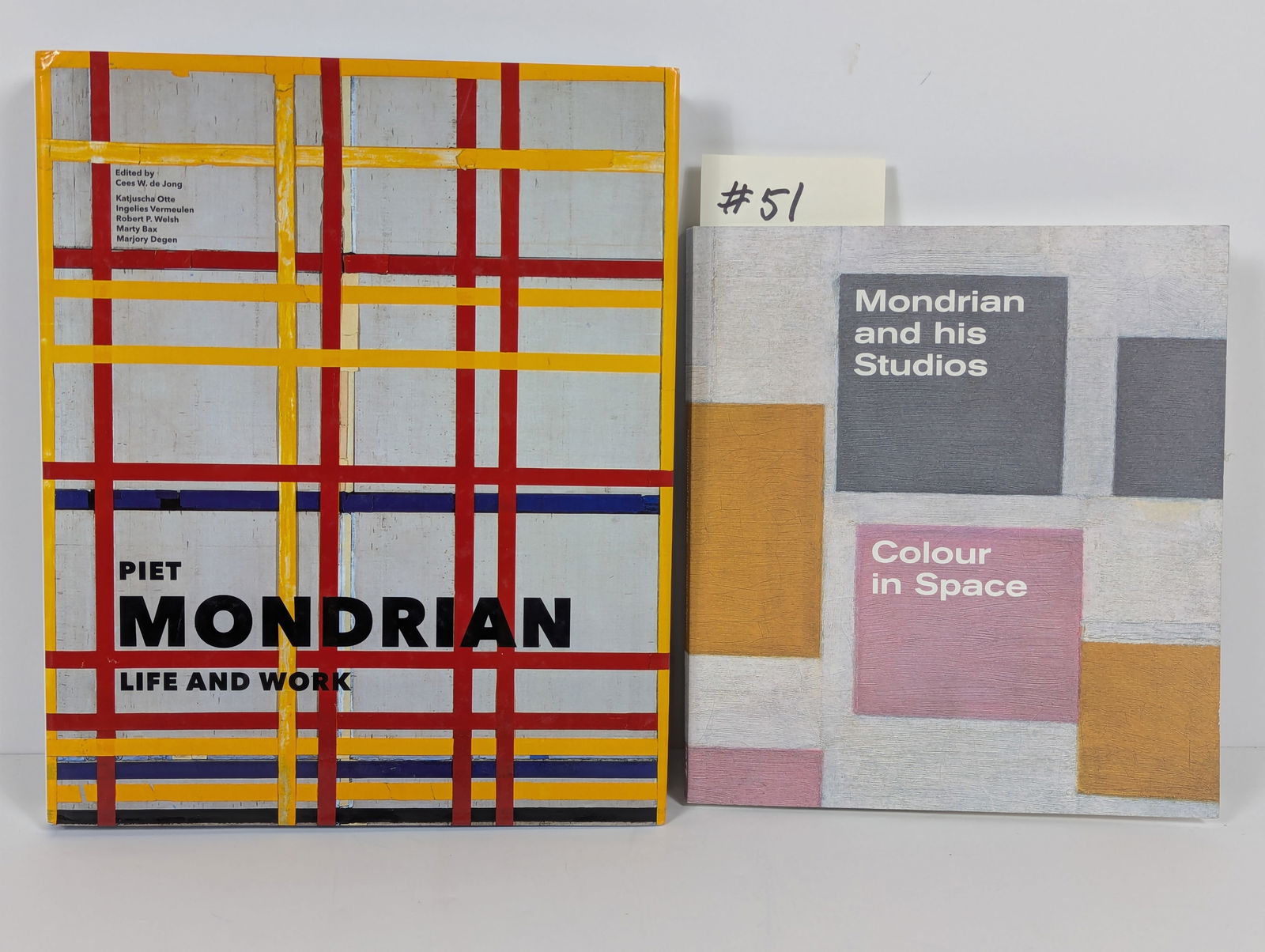 Lot of Two Books About the Life and Work of Piet Mondrian (1 of 20)
