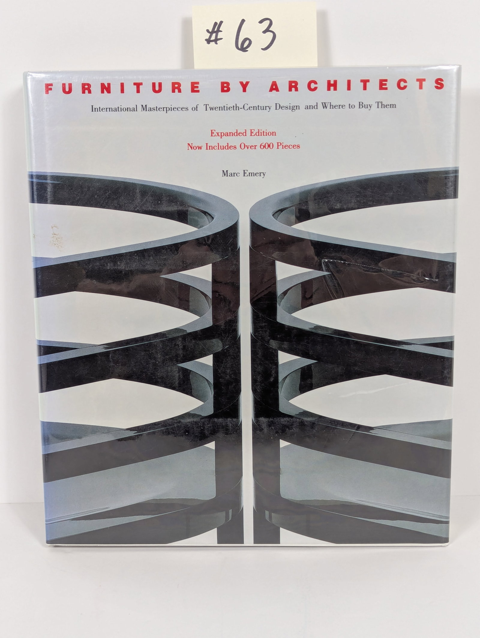 Furniture by Architects by Marc Emery: 1988International Masterpieces of Twentieth Century Design and Where to Buy Them
