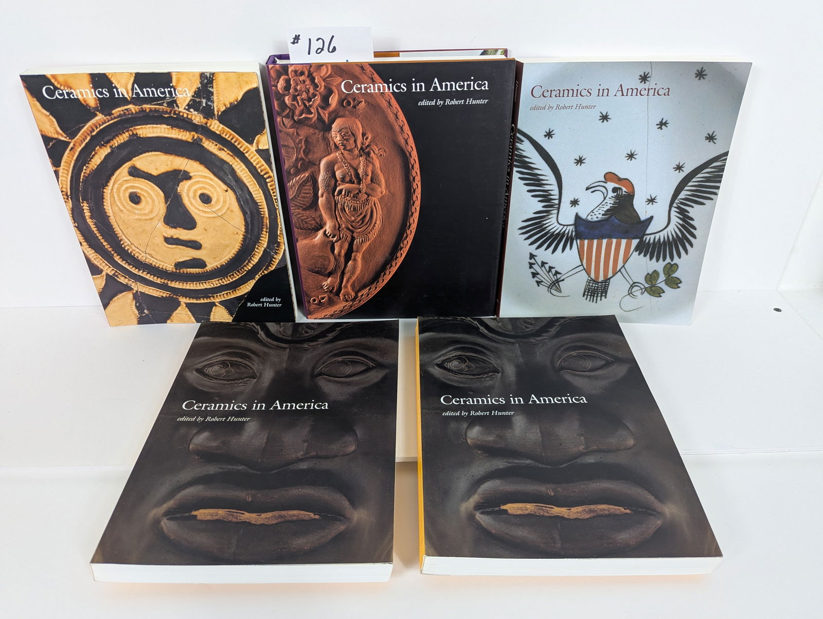 Lot of Five Books- Ceramics in America by Robert Hunter (1 of 12)