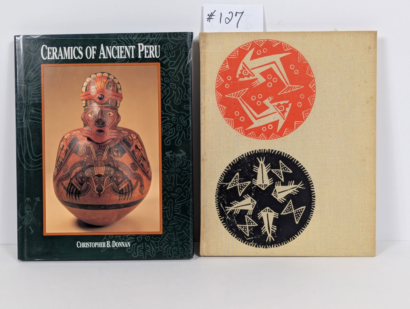 Lot of Two Books about Ancient Peruvian Ceramics. (1 of 20)