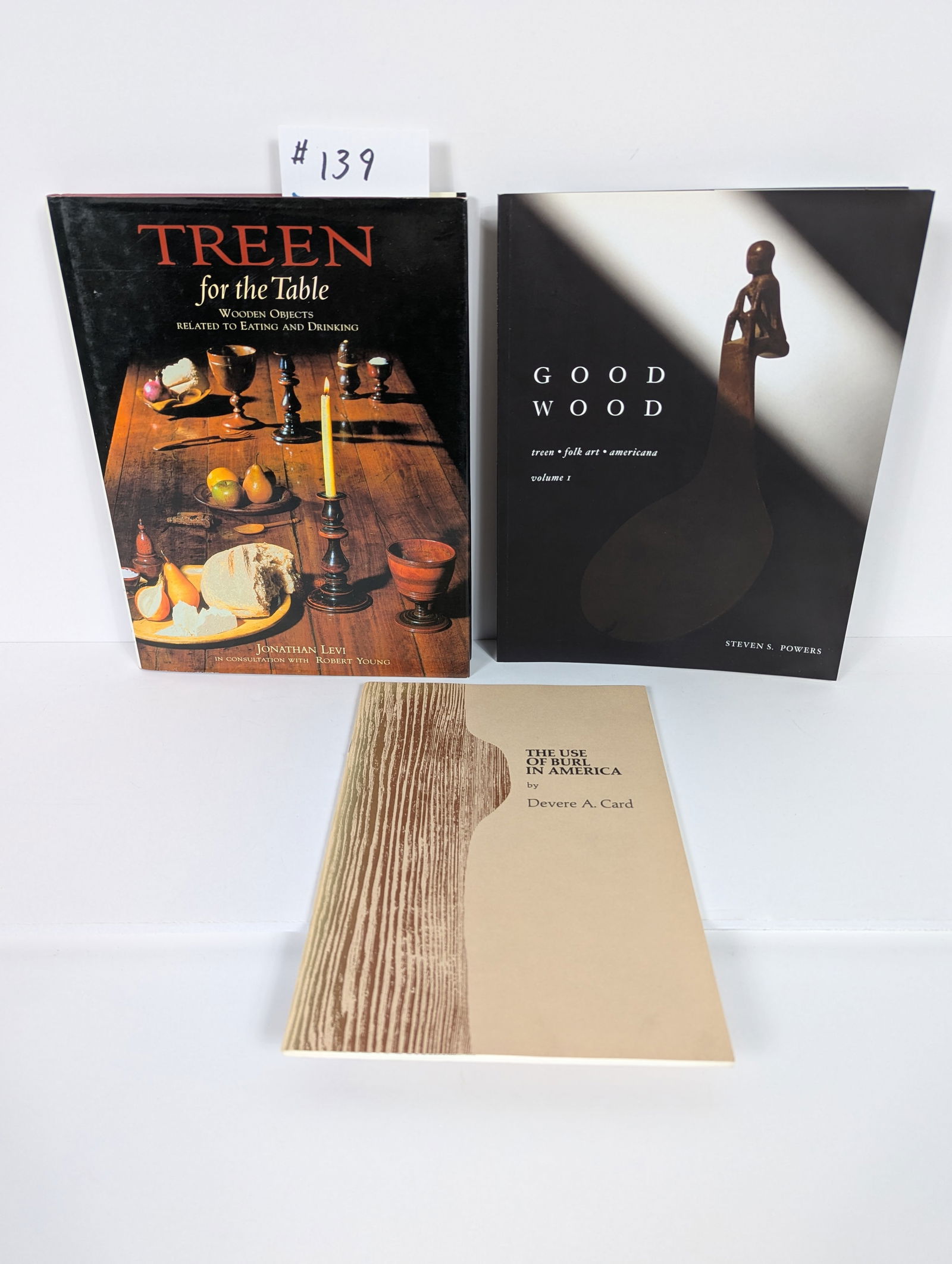 3 Books – Relating to Treen & Burlwood (1 of 20)
