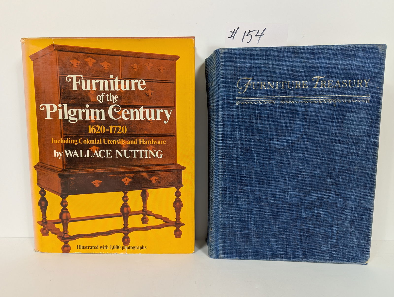 2 Books – Wallace Nutting Furniture Treasury & Furniture of the Pilgrim Cenntury (1 of 20)