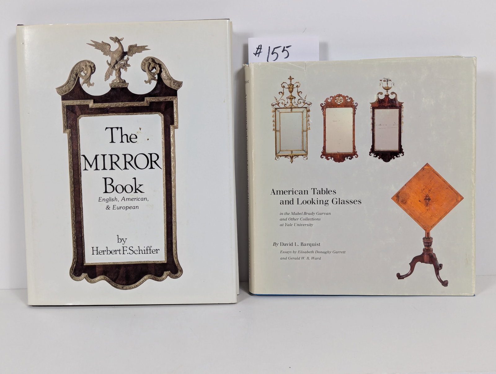2 Books – American Tables & Looking Glasses & The Mirror Book: 2 Books – American Tables & Looking Glasses & The Mirror Book The Mirror Book by Herbert F Schiffer 1983 American Tables and Looking Glasses by David L Barquist 1992
