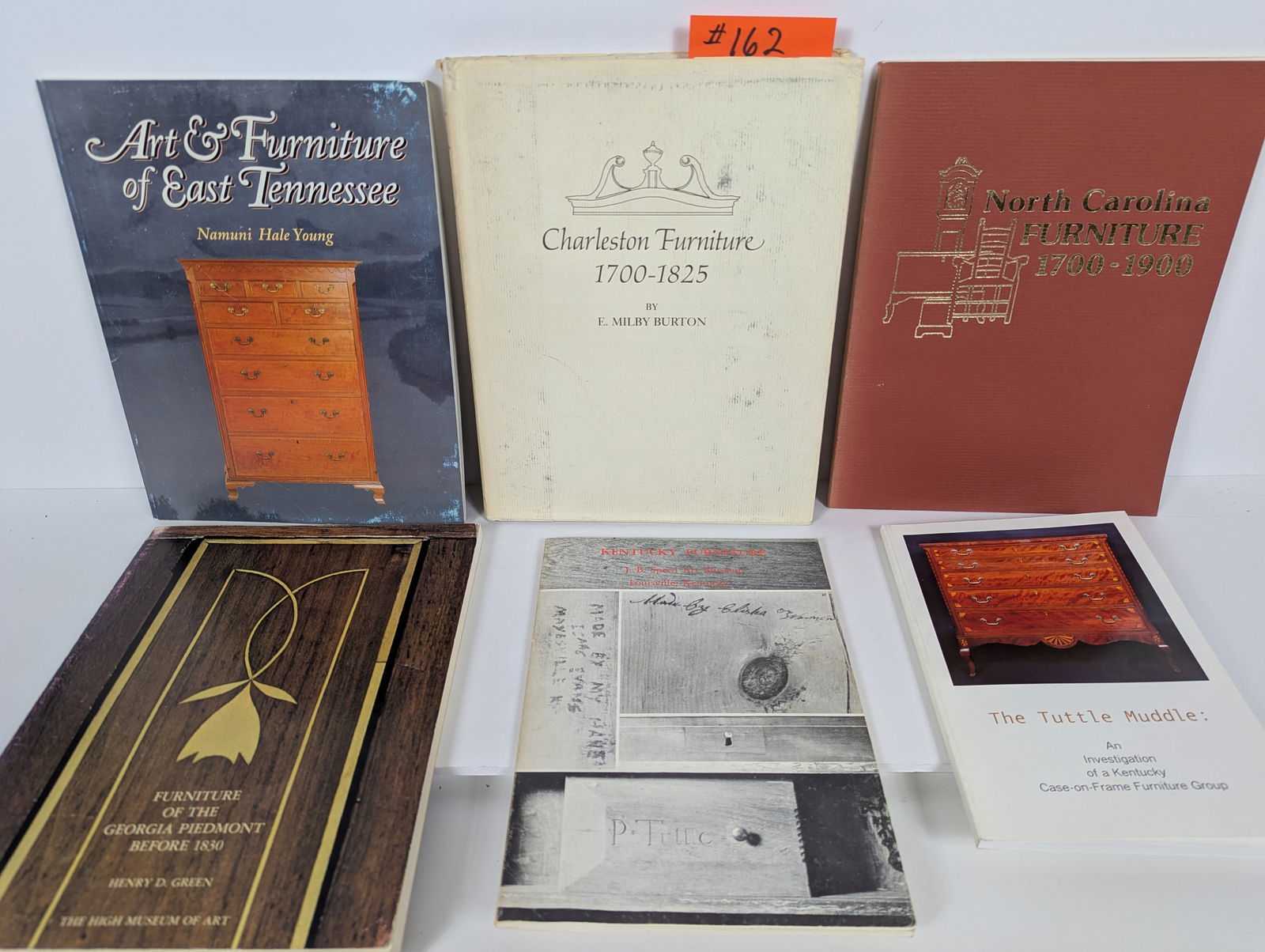 6 Books- Relating to Southeast U.S. region of American Furniture Kentucky, Tennessee, Carolinas and (1 of 20)