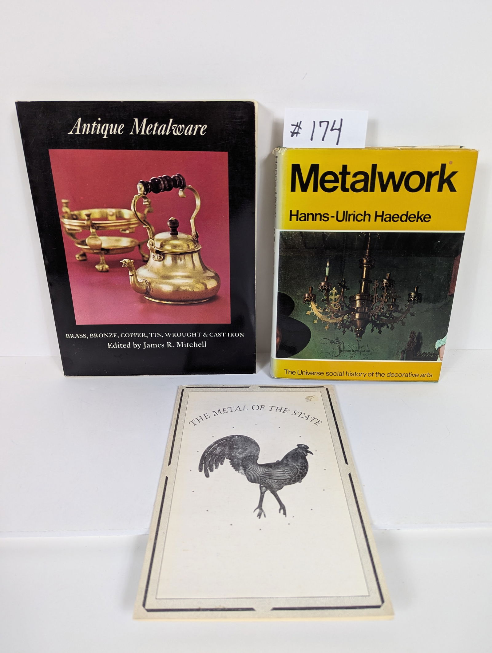 Lot of Three Books- Related to Metalware and Metalwork (1 of 20)