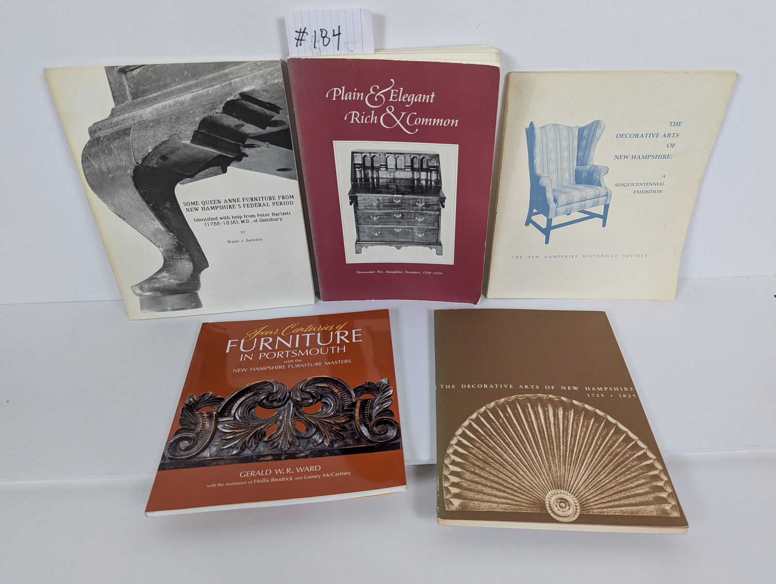 5 Books- Related to New Hampshire Furniture (1 of 20)