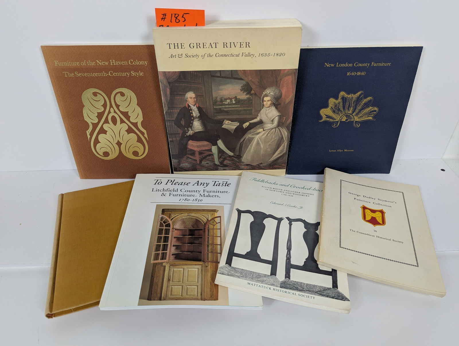 Lot of Seven Books- Related to Connecticut Furniture (1 of 20)