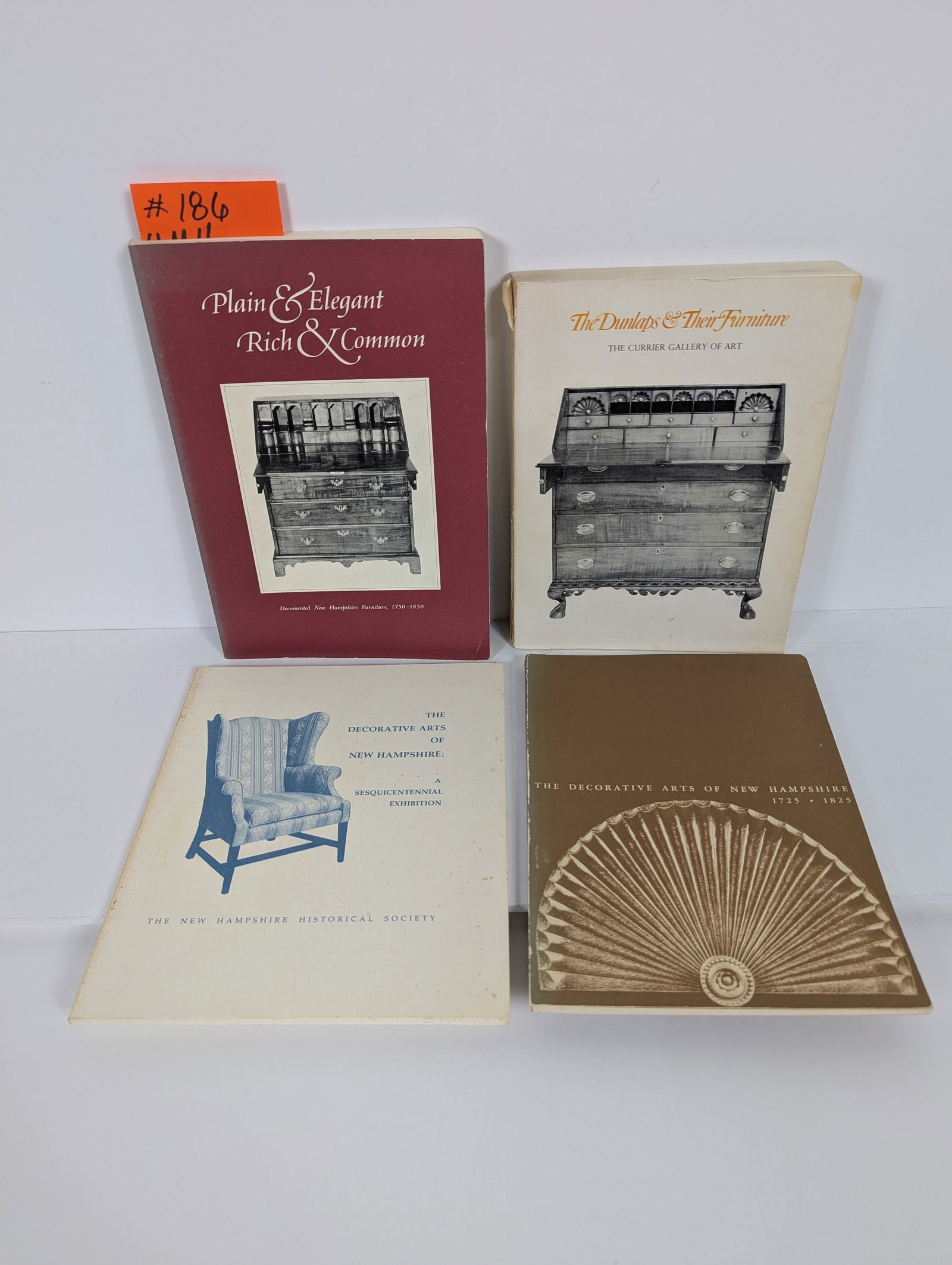 Lot of Four Books Related to New Hampshire Furniture (1 of 20)