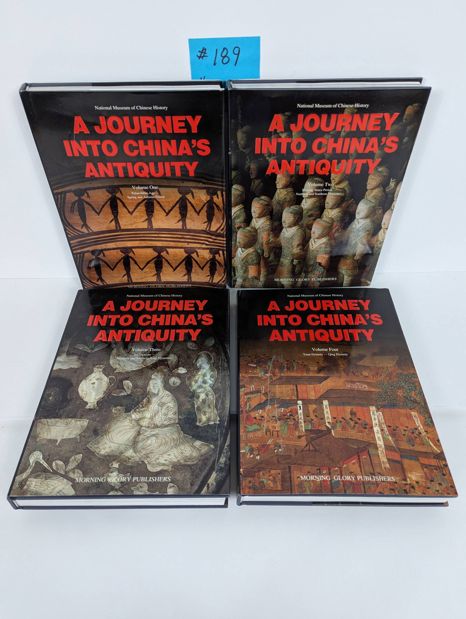 4 Volume Book Set - A Journey Into China’s Antiquity Volumes 1-4