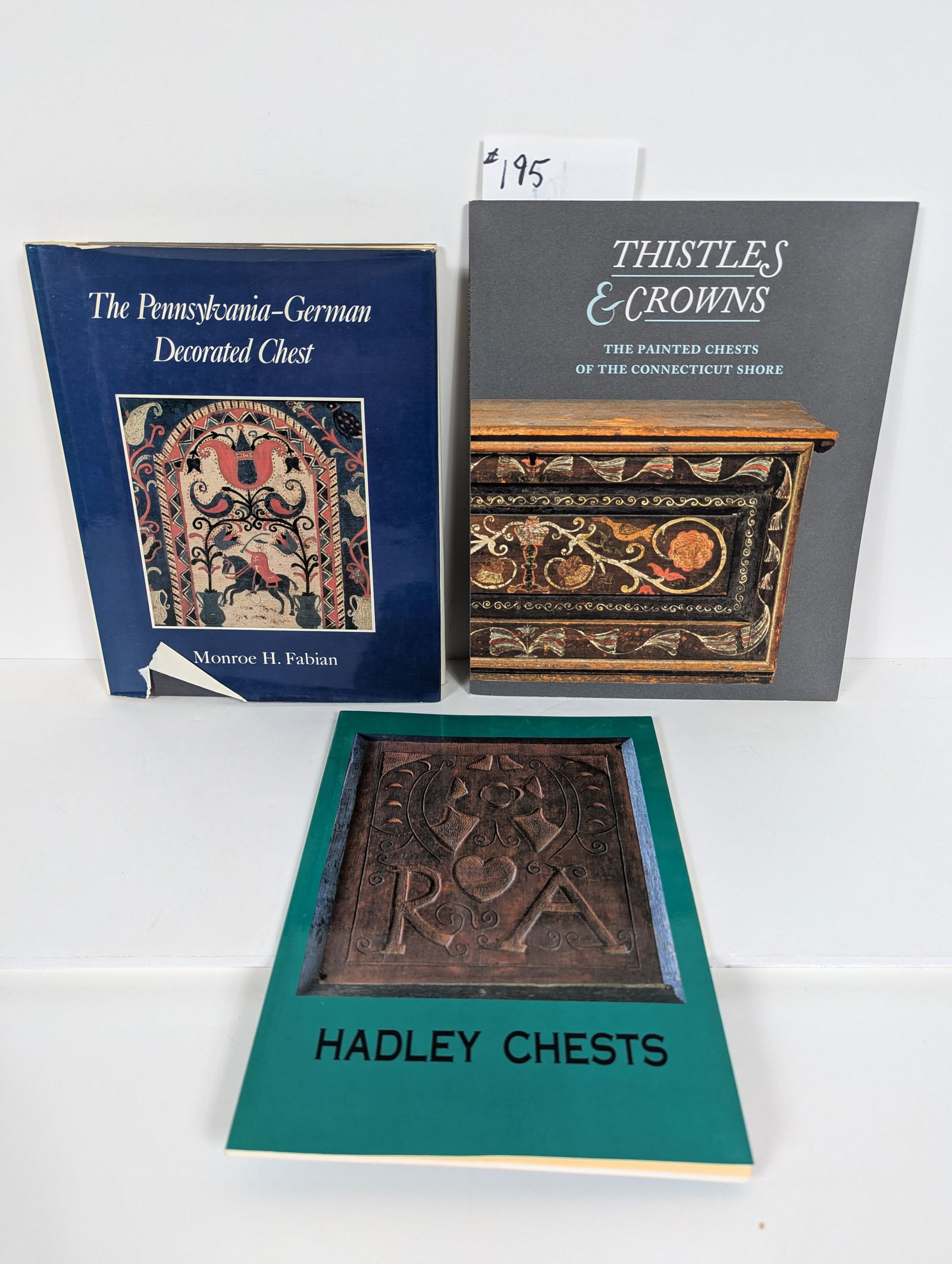 Lot of Three Books Related to Chests Including; The Pennsylvania-German Decorated Chests (1 of 20)