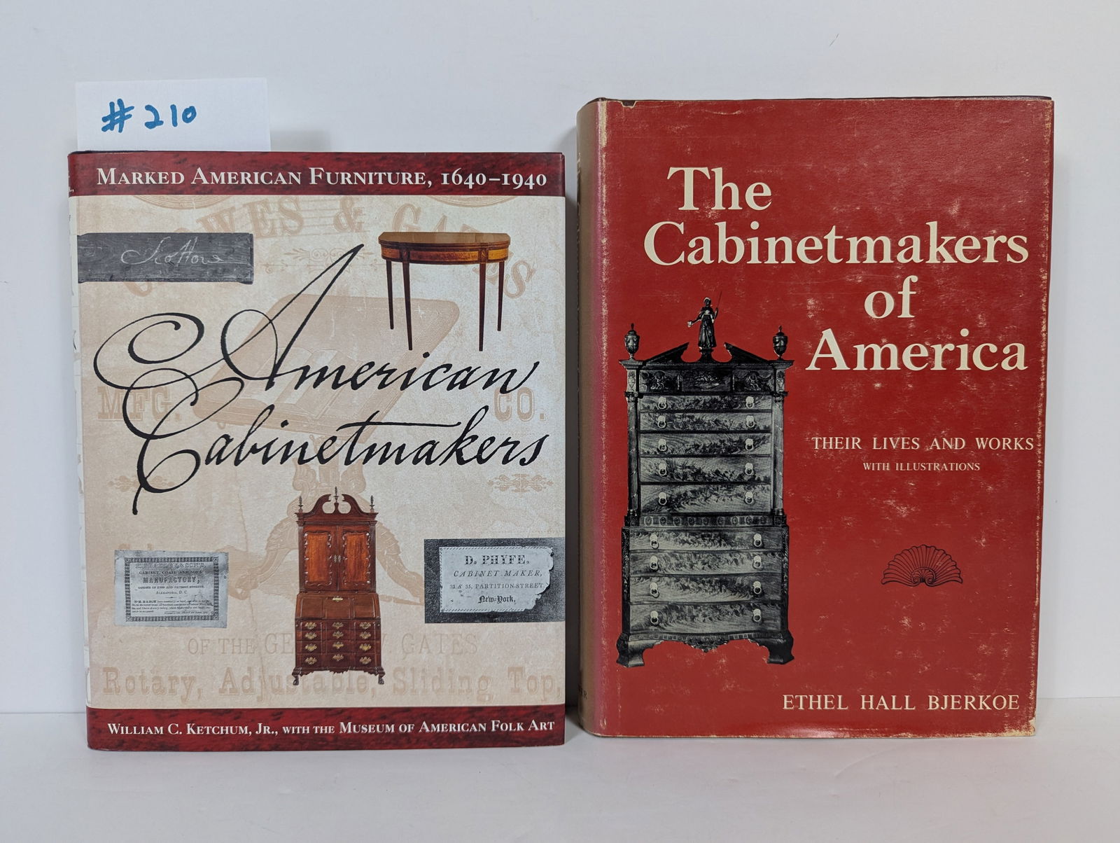 2 Books- related to American Cabinetmakers including The Cabinetmakers of America by Ethel Hall Bjer (1 of 13)