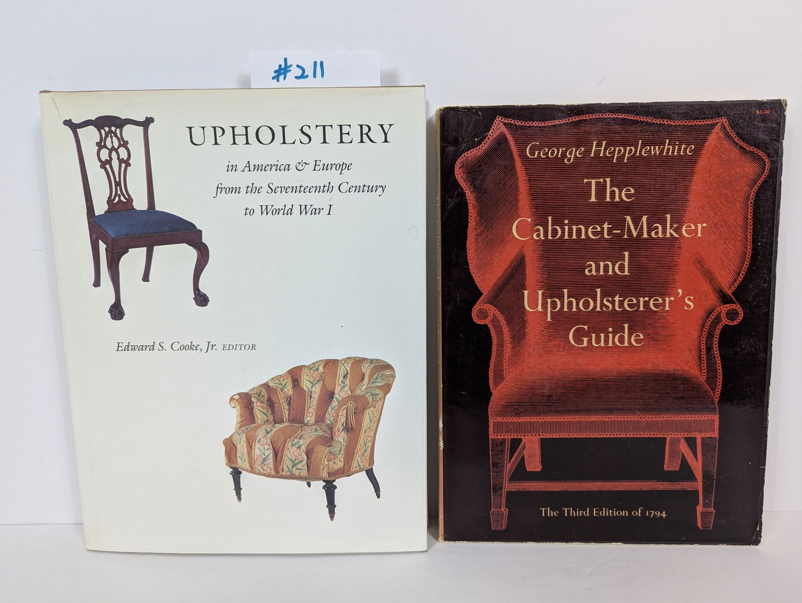 Lot of Two Books Related to Upholstery (1 of 20)