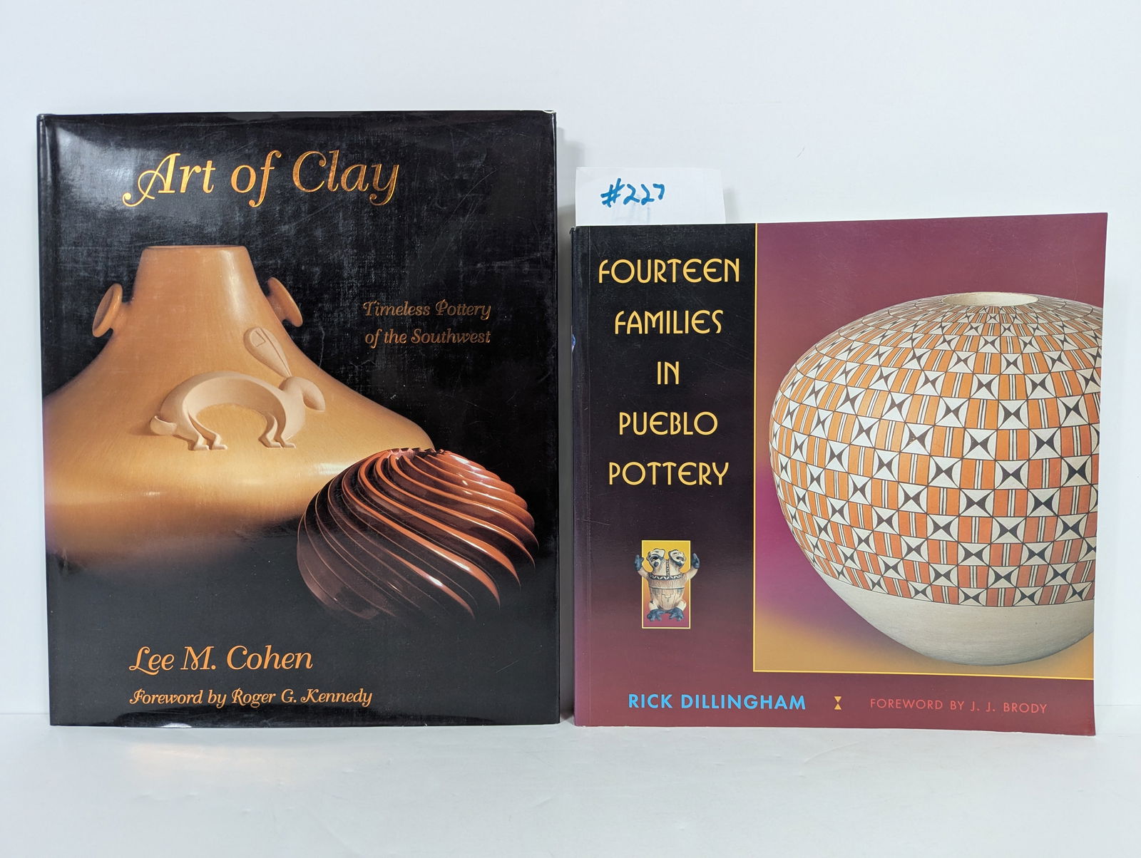 2 Books- Related to Southwest Pottery including Art of Clay by Lee M. Cohen: 2 Books- Related to Southwest Pottery including Art of Clay by Lee M. Cohen Art of Clay – Timeless Pottery of the Southwest by Lee M. CohenForeword by Roger G. Kennedy 1993 Fourteen Families in Pueb