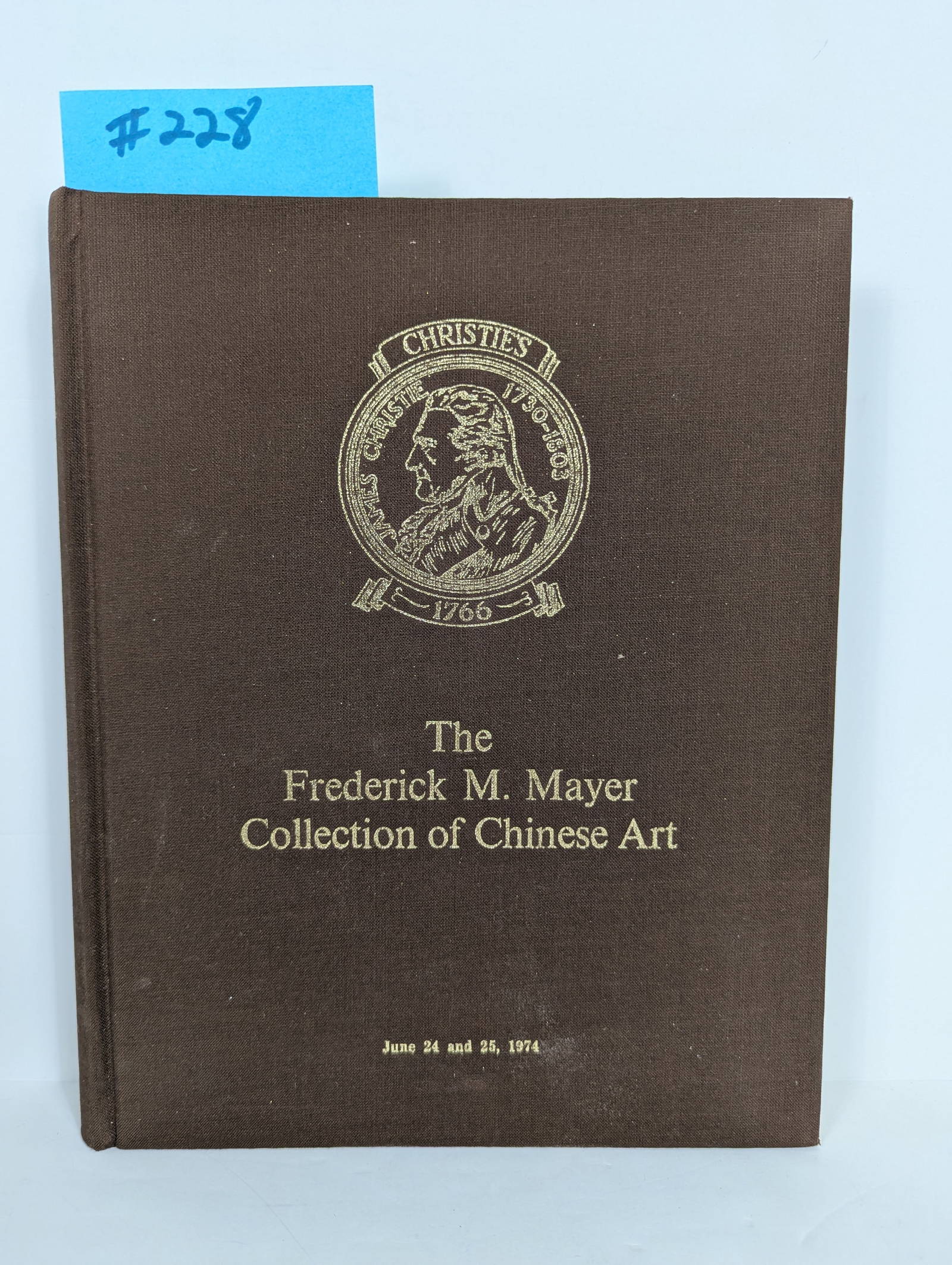 Christie’s – the Federick M. Mayer Collection of Chinese Art June 24 & 25